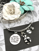 Pick Your Ribbon Bracelet - Though She Be But Little, She is Fierce - Rock Your Cause Jewelry
