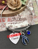 Pick Your Ribbon Bracelet - Fuc* Cancer Charm Bracelet - Rock Your Cause Jewelry