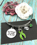 Pick Your Ribbon Bracelet - She Believed She Could, So She Did - Rock Your Cause Jewelry