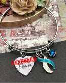 Pick Your Ribbon Bracelet - Fuc* Cancer Charm Bracelet - Rock Your Cause Jewelry