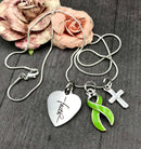 Pick Your Ribbon Necklace - Faith - Rock Your Cause Jewelry