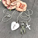 Pick Your Ribbon Necklace - Faith - Rock Your Cause Jewelry