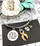 Pick Your Ribbon Bracelet - Though She Be But Little, She is Fierce - Rock Your Cause Jewelry