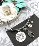 Pick Your Ribbon Bracelet - Though She Be But Little, She is Fierce - Rock Your Cause Jewelry