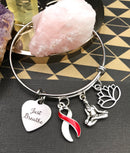 Pick Your Ribbon Bracelet - Just Breathe / Meditation - Rock Your Cause Jewelry