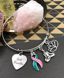 Pick Your Ribbon Bracelet - Just Breathe / Meditation - Rock Your Cause Jewelry
