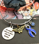 Pick Your Ribbon Bracelet - She Needed a Hero, So That's What She Became - Rock Your Cause Jewelry