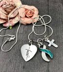 Pick Your Ribbon Necklace - Faith - Rock Your Cause Jewelry