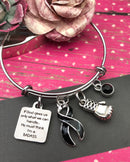 Pick Your Ribbon Bracelet - If God Gives Us Only What We Can Handle, He Must Think I'm A Badass - Rock Your Cause Jewelry