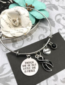 Pick Your Ribbon Bracelet - Though She Be But Little, She is Fierce - Rock Your Cause Jewelry