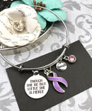 Pick Your Ribbon Bracelet - Though She Be But Little, She is Fierce - Rock Your Cause Jewelry