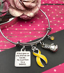 Pick Your Ribbon Bracelet - If God Gives Us Only What We Can Handle, He Must Think I'm A Badass - Rock Your Cause Jewelry