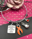 Pick Your Ribbon Bracelet - If God Gives Us Only What We Can Handle, He Must Think I'm A Badass - Rock Your Cause Jewelry