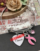 Pick Your Ribbon Bracelet - Fuc* Cancer Charm Bracelet - Rock Your Cause Jewelry