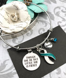 Pick Your Ribbon Bracelet - Though She Be But Little, She is Fierce - Rock Your Cause Jewelry