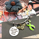 Pick Your Ribbon Bracelet - She Needed a Hero, So That's What She Became - Rock Your Cause Jewelry