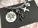 Pick Your Ribbon Bracelet - I Can Do All Through Christ Who Strengthens Me - Rock Your Cause Jewelry