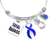 Periwinkle Ribbon Total Badass Charm Bracelet