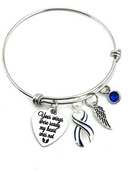 Pick Your Ribbon Bracelet - Your Wings Were Ready My Hear Was Not Memorial / Sympathy