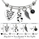 Zebra Ribbon Memorial Bracelet – Rare Disease Awareness & Ehlers-Danlos Remembrance Gift – Your Wings Were Ready My Heart Was Not