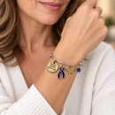 Choose Your Awareness Ribbon Bracelet, Wonder Woman Inspired Warrior Bracelet, Never Give Up Charm, Cancer Survivor Gift, Pick Any Ribbon Color