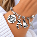 Zebra Ribbon Bracelet, Rare Disease Awareness Gift, Stronger Than the Storm Bracelet, Rare Disease Warrior Survivor Jewelry, EDS Gift