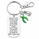 Pick Your Ribbon Keychain - Encouragement Poem / Quote - Don't Give Up