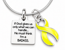 Choose Your Awareness Ribbon Necklace | BADASS Survivor Gift
