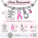 Choose Your Awareness Ribbon Bracelet – Any Ribbon Color, BADASS Fighter & Survivor Gift with Boxing Glove
