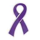 Purple Ribbon / Lapel, Hat, Lab Coat, Laynard Pin - Rock Your Cause Jewelry