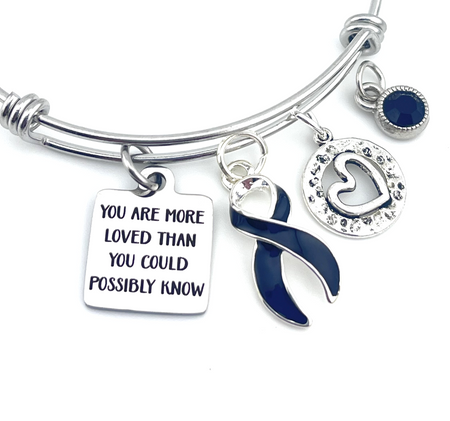 Pick Your Ribbon Bracelet - You Are More Loved Than You Could Possibly Know - Rock Your Cause Jewelry