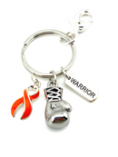 Pick Your Ribbon Keychain - Boxing Glove / Warrior Key chain