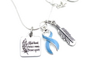 Pick Your Ribbon Necklace - Kind Heart, Fierce Mind, Brave Spirit / Feather