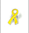 Yellow Ribbon / Lapel Hat Pin / Osteosarcoma Survivor Awareness / Endometriosis / Liver Cancer / Sarcoma / Spina Bifida / Military - Rock Your Cause Jewelry