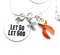 Pick Your Ribbon Necklace - Let Go, Let God