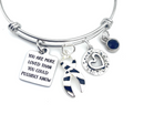 Zebra Ribbon Charm Bracelet - You are More Loved Than You Could Possibly Knonw