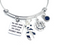 Zebra Ribbon Charm Bracelet - You are More Loved Than You Could Possibly Knonw