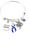 Periwinkle Ribbon – Just Keep Swimming Charm Bracelet