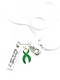 Green Ribbon Necklace - This is Tough...But So Am I