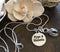 Gray (Grey) Ribbon Necklace or Bracelet - Type 1 and Type 2 Diabetes Awareness - Rock Your Cause Jewelry