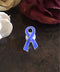 Periwinkle Ribbon - Lapel Hat Pin - Rock Your Cause Jewelry