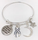 Pick Your Ribbon Bracelet - I Love You To The Moon and Stars and Back Again - Rock Your Cause Jewelry
