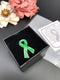 Green Ribbon / Lapel Hat Pin - Rock Your Cause Jewelry