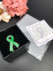 Green Ribbon / Lapel Hat Pin - Rock Your Cause Jewelry