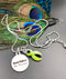 Lime Green Ribbon Necklace - Nevertheless, She Persisted - Rock Your Cause Jewelry