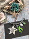 Lime Green Ribbon Necklace - You Can't Stop the Waves But You Can Learn To Surf - Rock Your Cause Jewelry