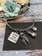 Grey (Gray) Ribbon Charm Bracelet - Never Ever Give Up - Rock Your Cause Jewelry