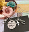 Gray (Grey) Ribbon Necklace - With God All Things Are Possible - Rock Your Cause Jewelry
