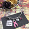 Pink Ribbon Cancer Slayer Charm Bracelet - Rock Your Cause Jewelry