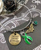 Green Ribbon Hero Charm Bracelet – Never Never Give Up - Rock Your Cause Jewelry